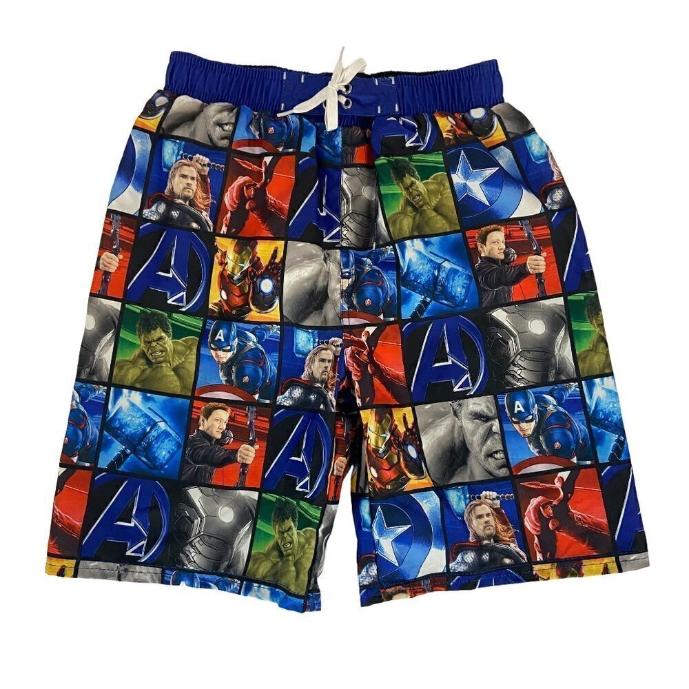 Marvel Avengers Boys Swim Trunks Youth Size L 22 in. Waist NWOT